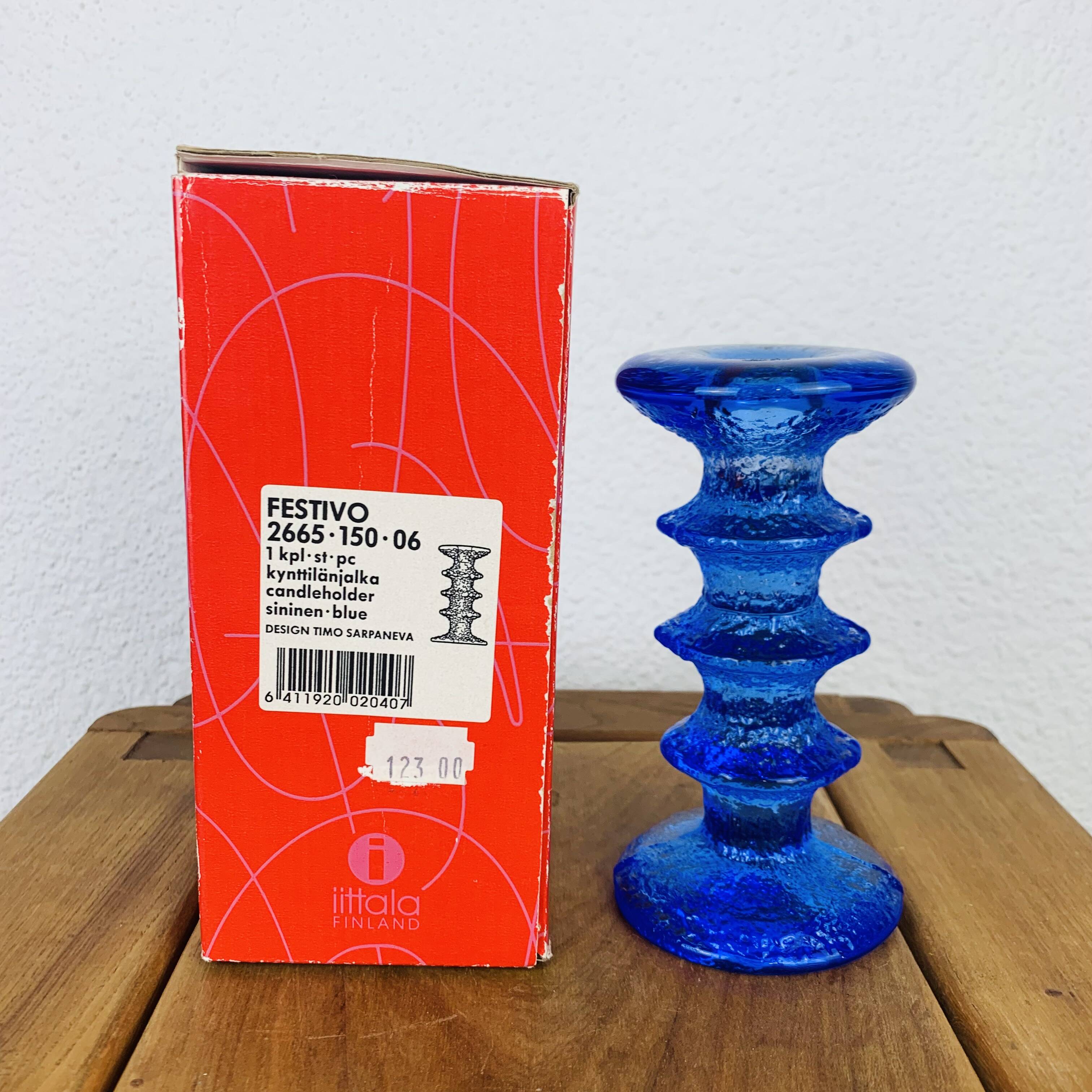 Festivo candle holder by Timo Sarpaneva for IIttala