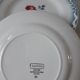 Set of 6 flat plates Digoin Sarreguemiens model Marinette