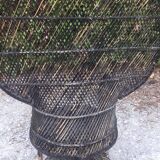 Armchair emmanuel in vintage wicker