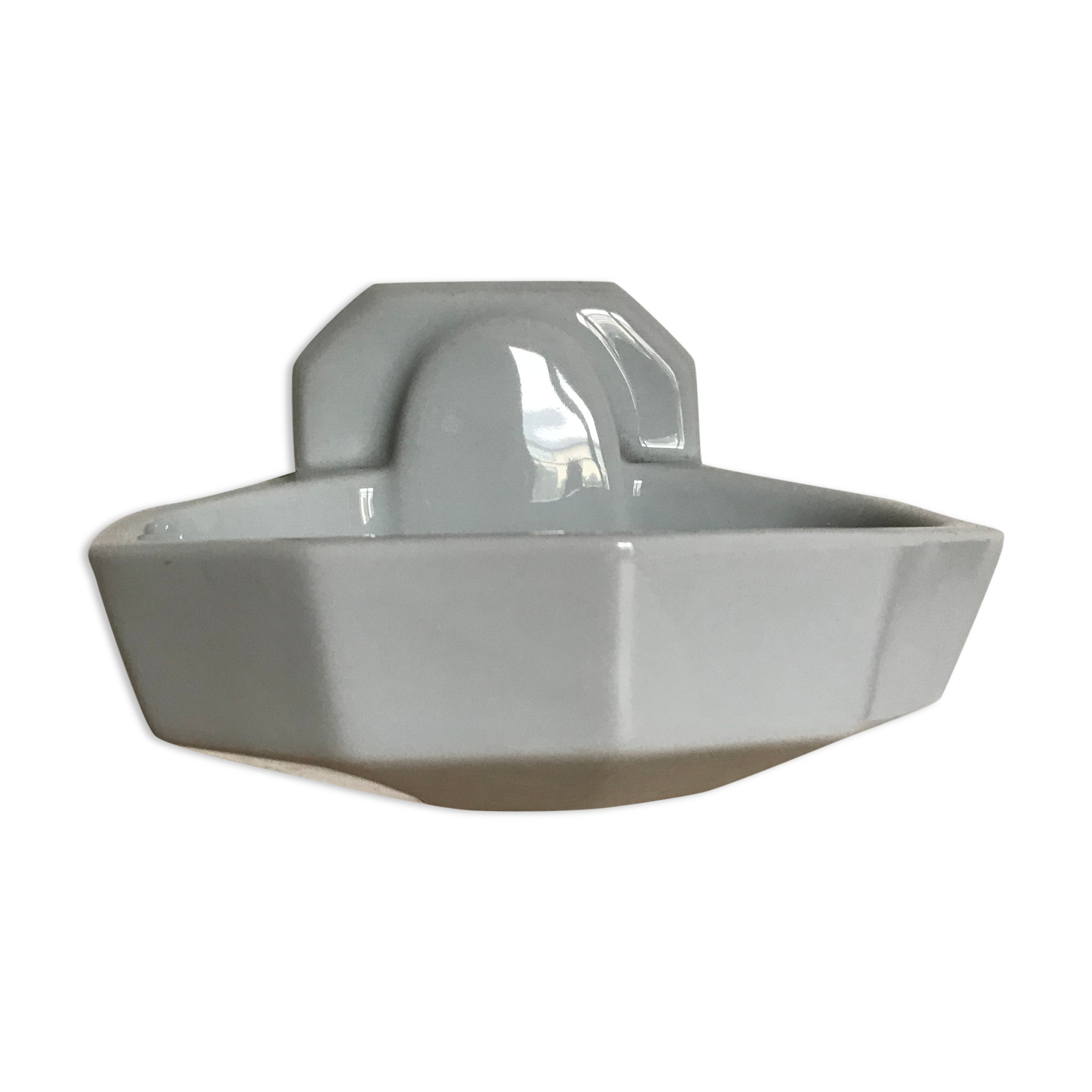 Porcelain soap holder