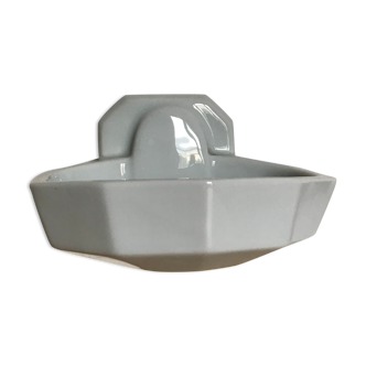 Porcelain soap holder