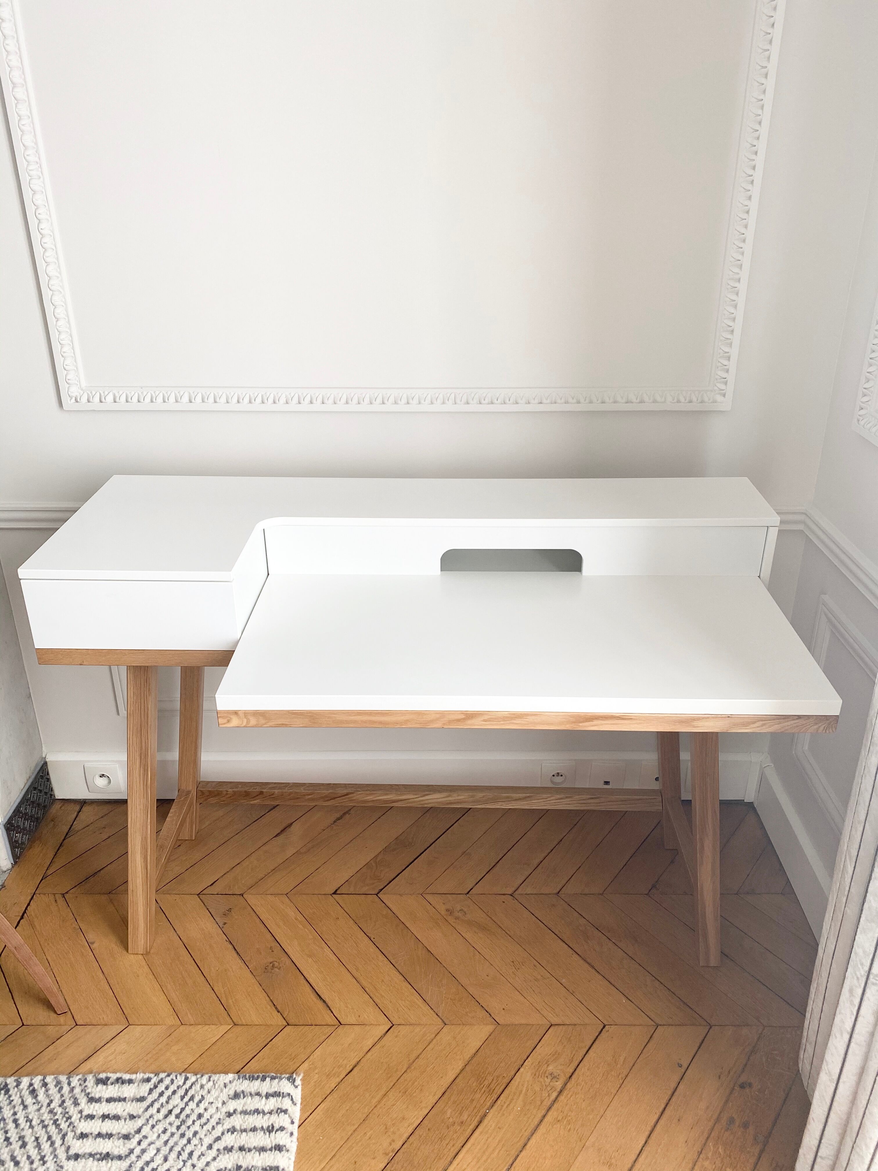 Theo's office at Habitat White and Solid Oak