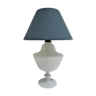 Lampe opaline blanche années 50/60