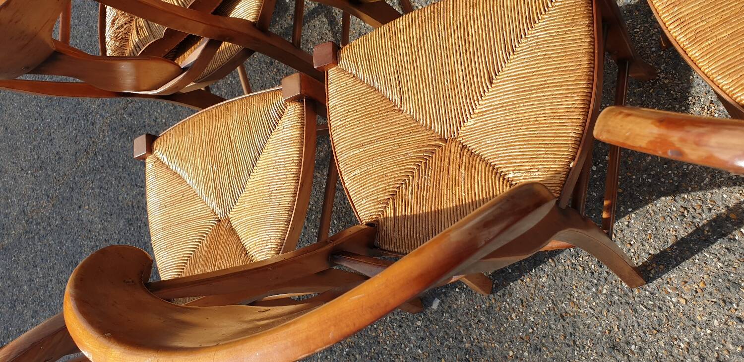 6 Louis Philippe chairs