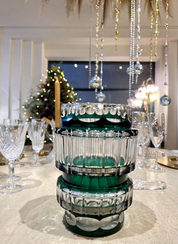 Vase cristal Val Saint Lambert