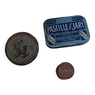 Lot of old pharmacy boxes