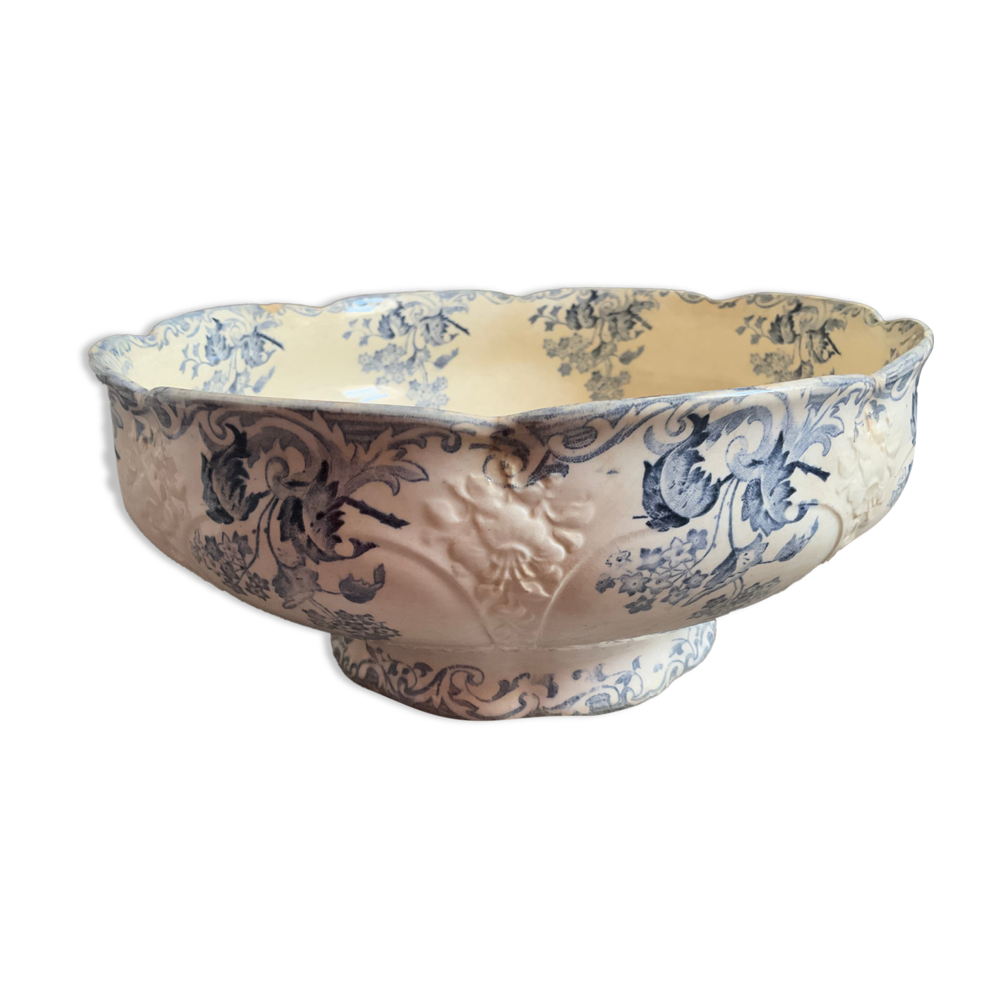 Longwy salad bowl