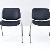 DSC 106 Italian modern chairs by Giancarlo Piretti for Castelli