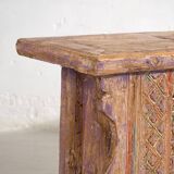 Antique carved sideboard in purple tones (c.1850) #65