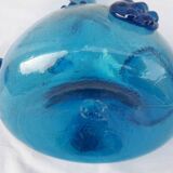 Blue decorative pitcher