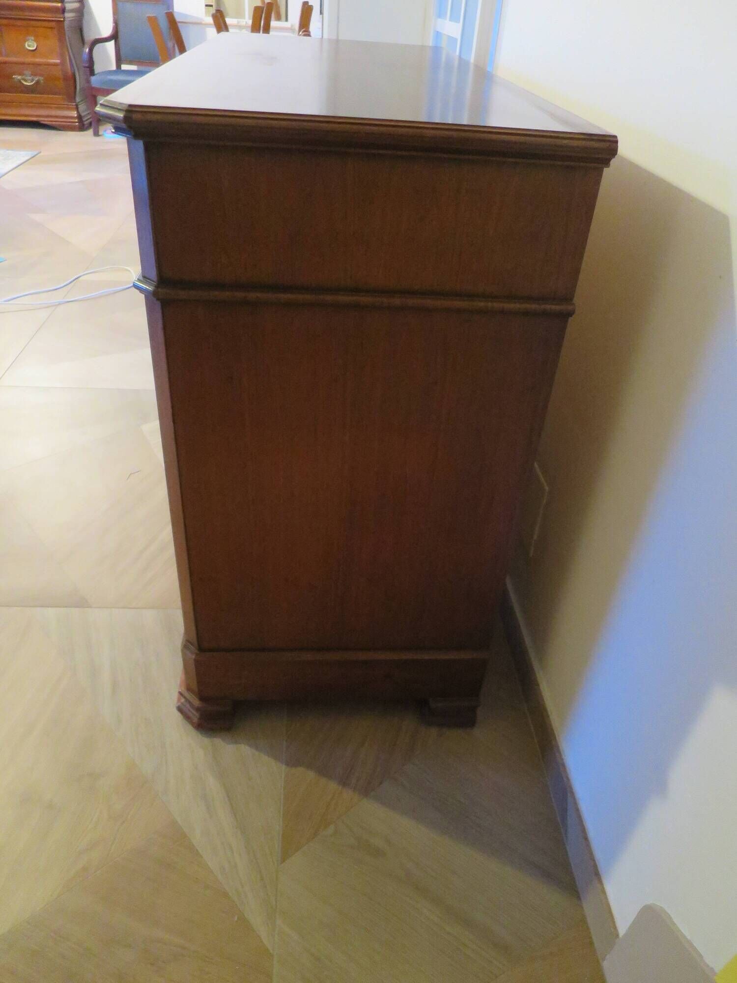 Rare - Pretty Louis Philippe chest of drawers – Mahogany – 5 drawers – 4 locks – Barn furniture