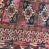 Tapis ancien Selle Tékké Boukhara fait main 64X107 CM