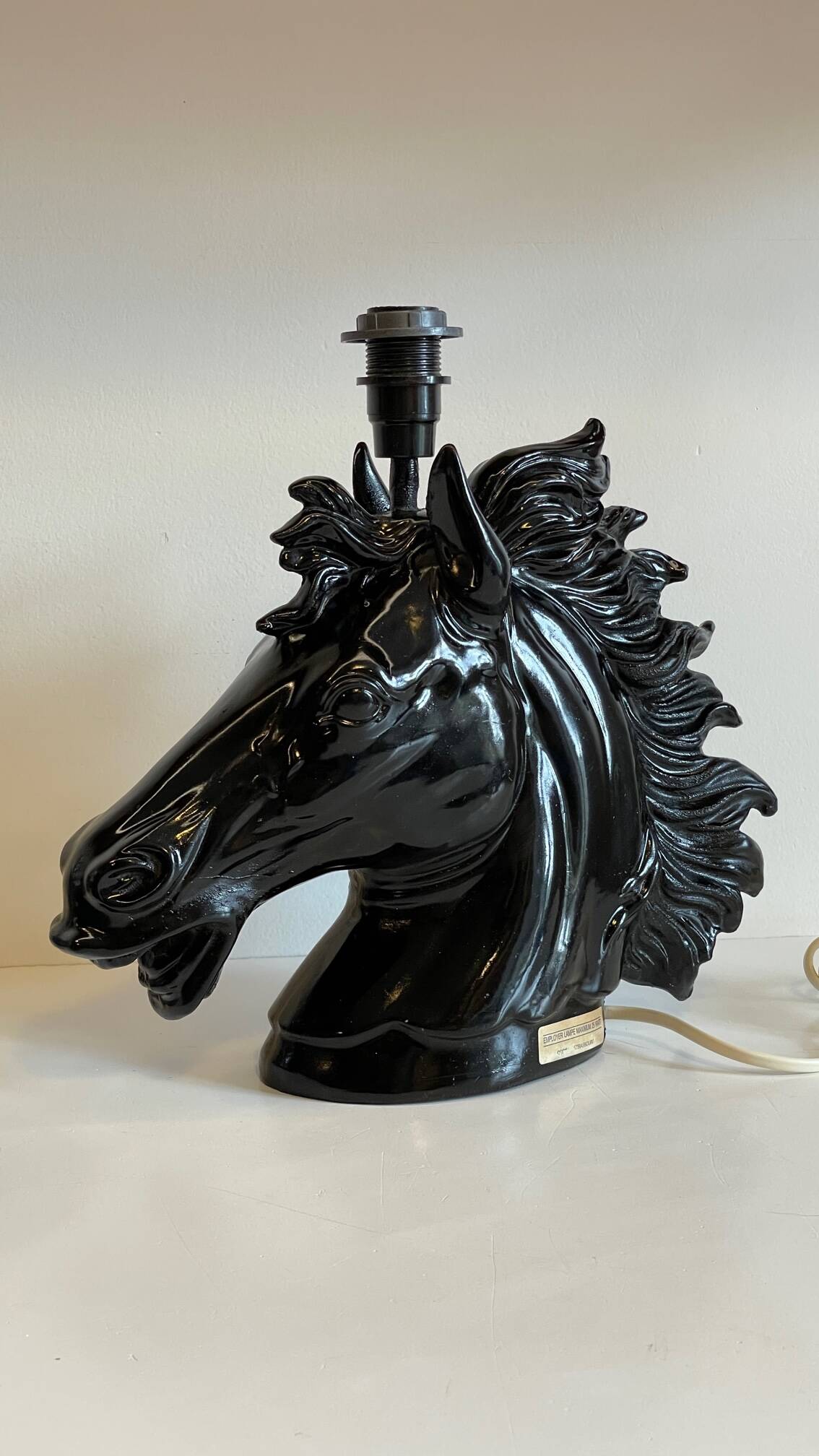 Lampe cheval par codico france