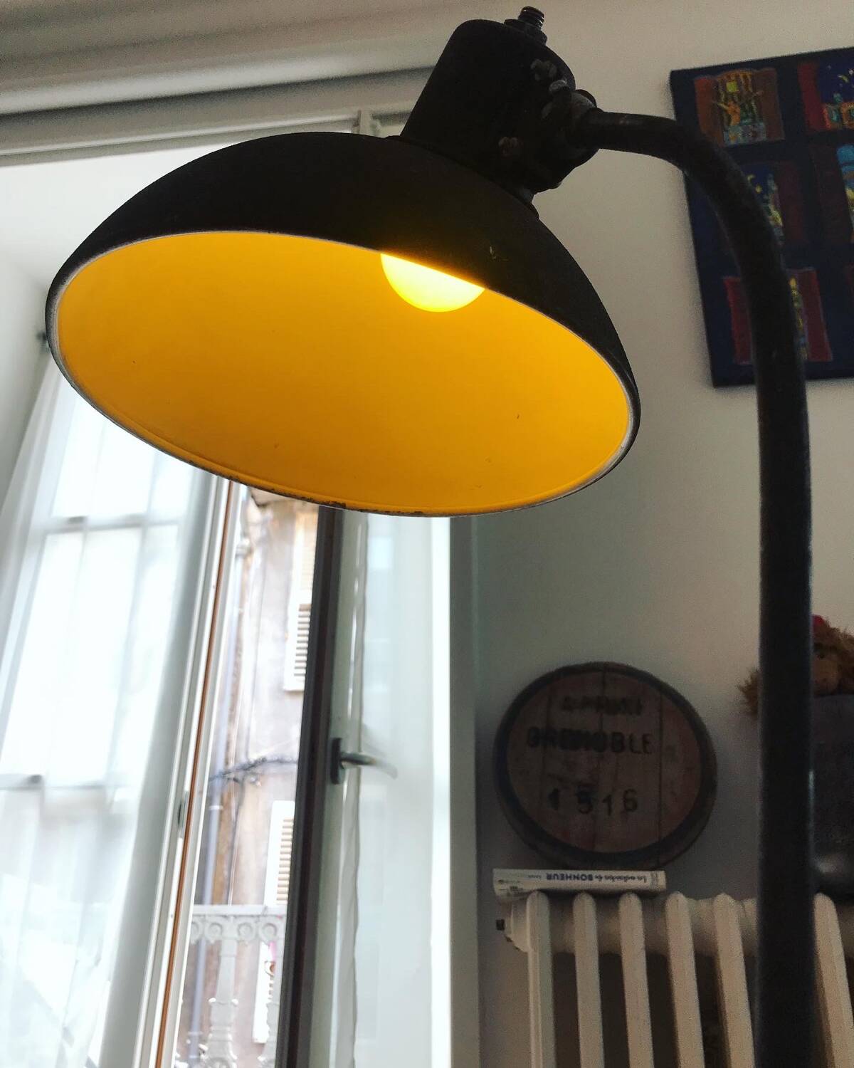 Lampe industrielle Bauhaus Design Début 20e siècle