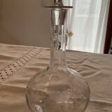 Carafe, Cristal saint louis, model Massenet with Venetian ratings