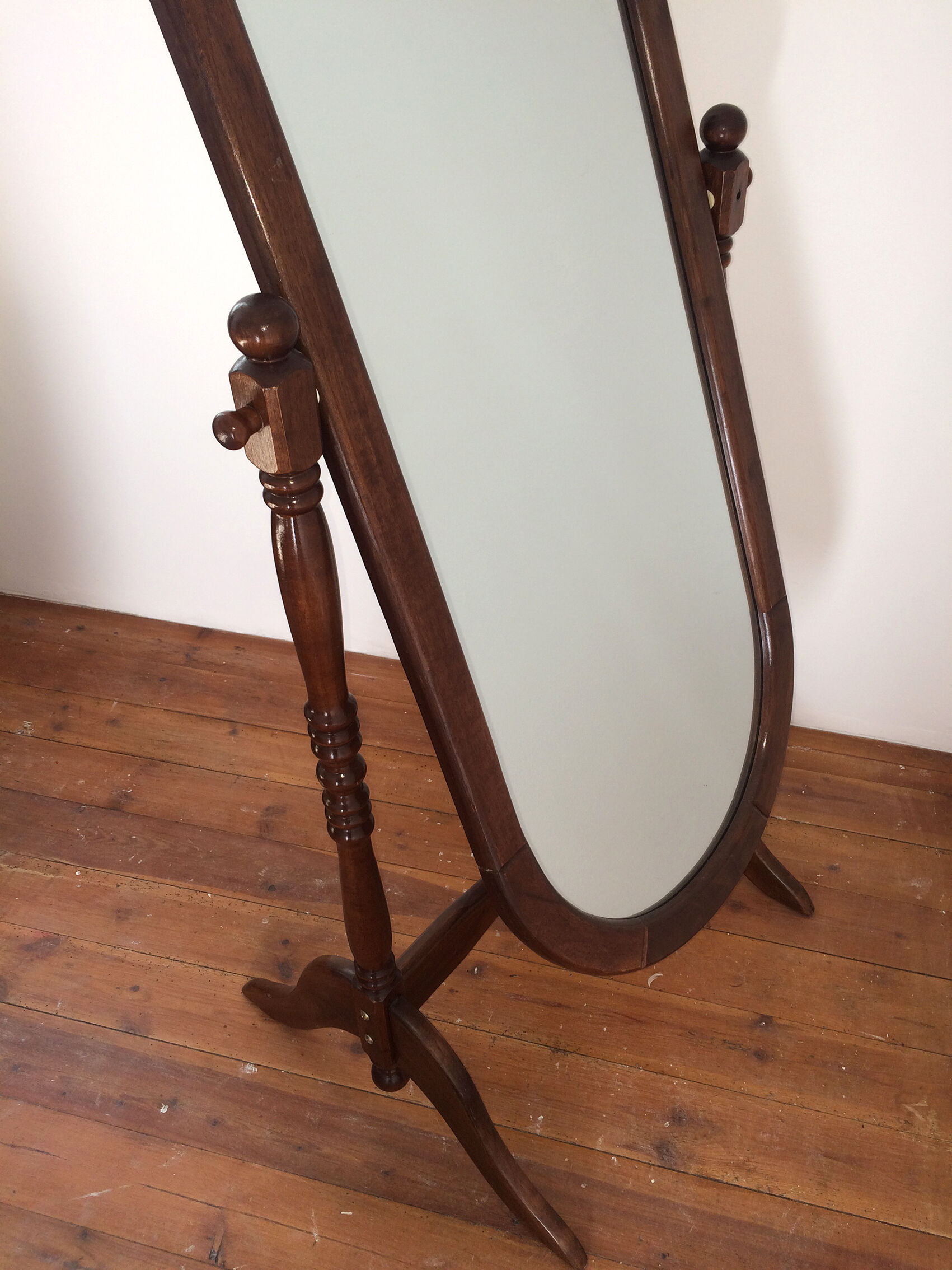 Mirror rocking on feet 62x152cm