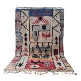 Handmade Berber wool rug Boujaad 250x150 cm