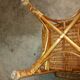 Fauteuil en rotin vintage