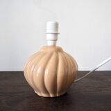 Swirl ceramic round lamp base
