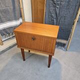 Scandinavian style bedside table 1960