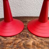 Pair of Italian Veneta Lumi lamps