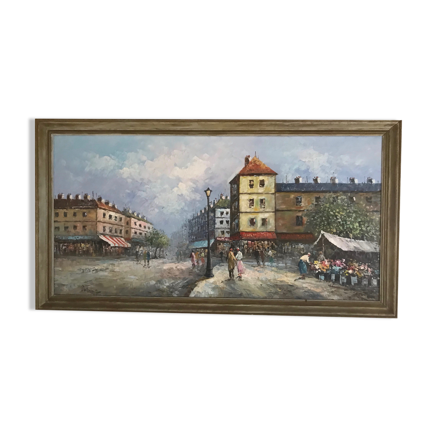 Animated parisian scene by burnett