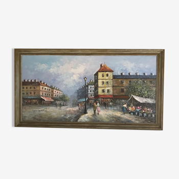 Animated parisian scene by burnett