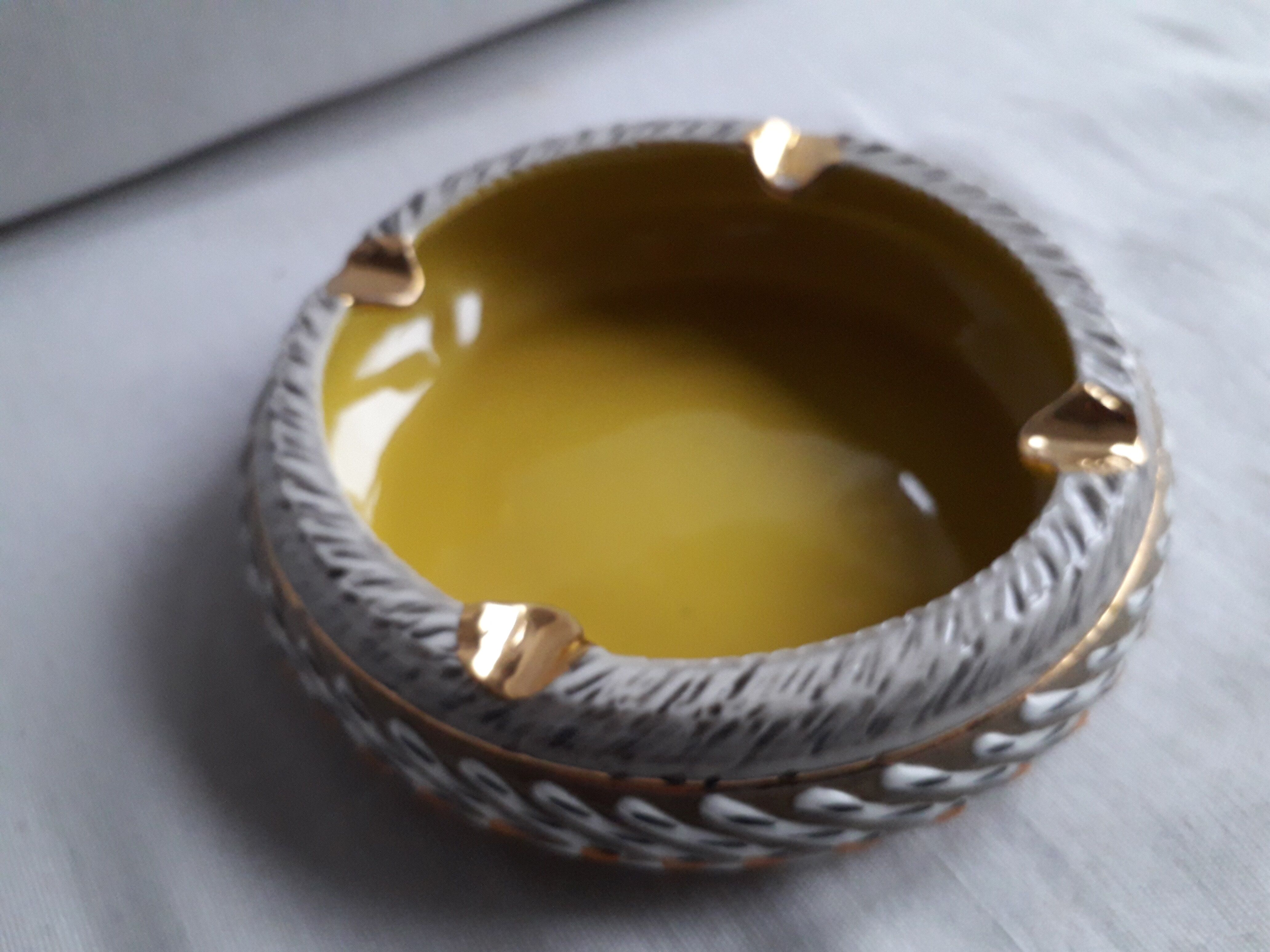 Vintage ashtray signed Jacques Breugnot