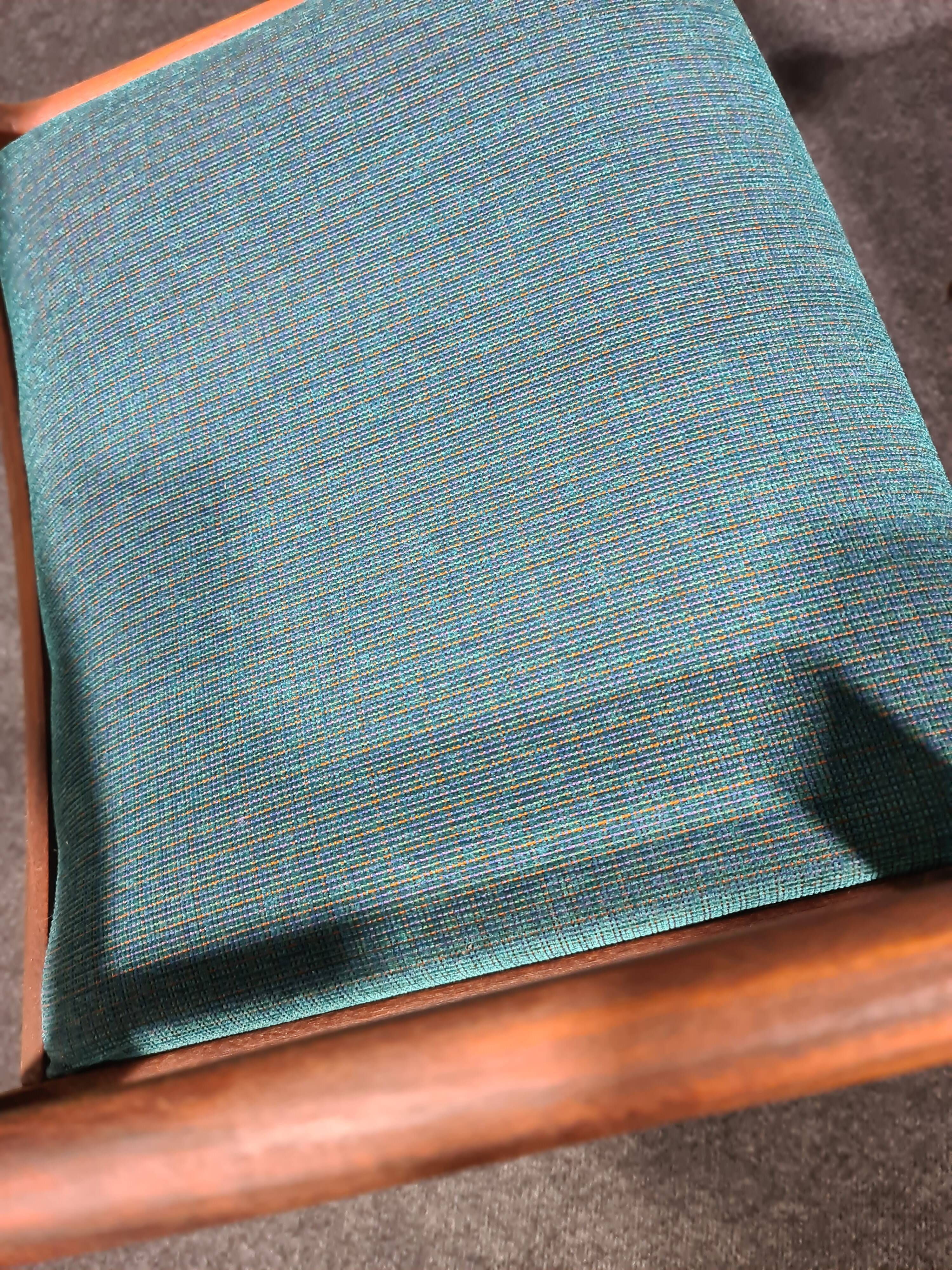 A pair of vintage teak Directors chairs