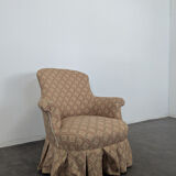 Paire de fauteuils crapauds époque Napoléon III