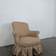 Pair of frog armchairs from the Napoléon III period.