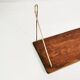 Minimalist wall shelf, Denmark, 1960s