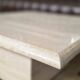 Roche Bobois table basse travertine