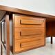 1960s Vintage Freestanding Danish Teak Writing Desk by Peter Løvig Nielsen