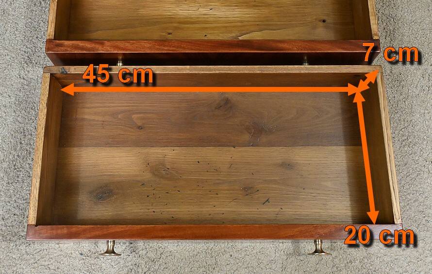 Small Mahogany Chest of Drawers, Empire Style – Part 1 of the 20th Century
