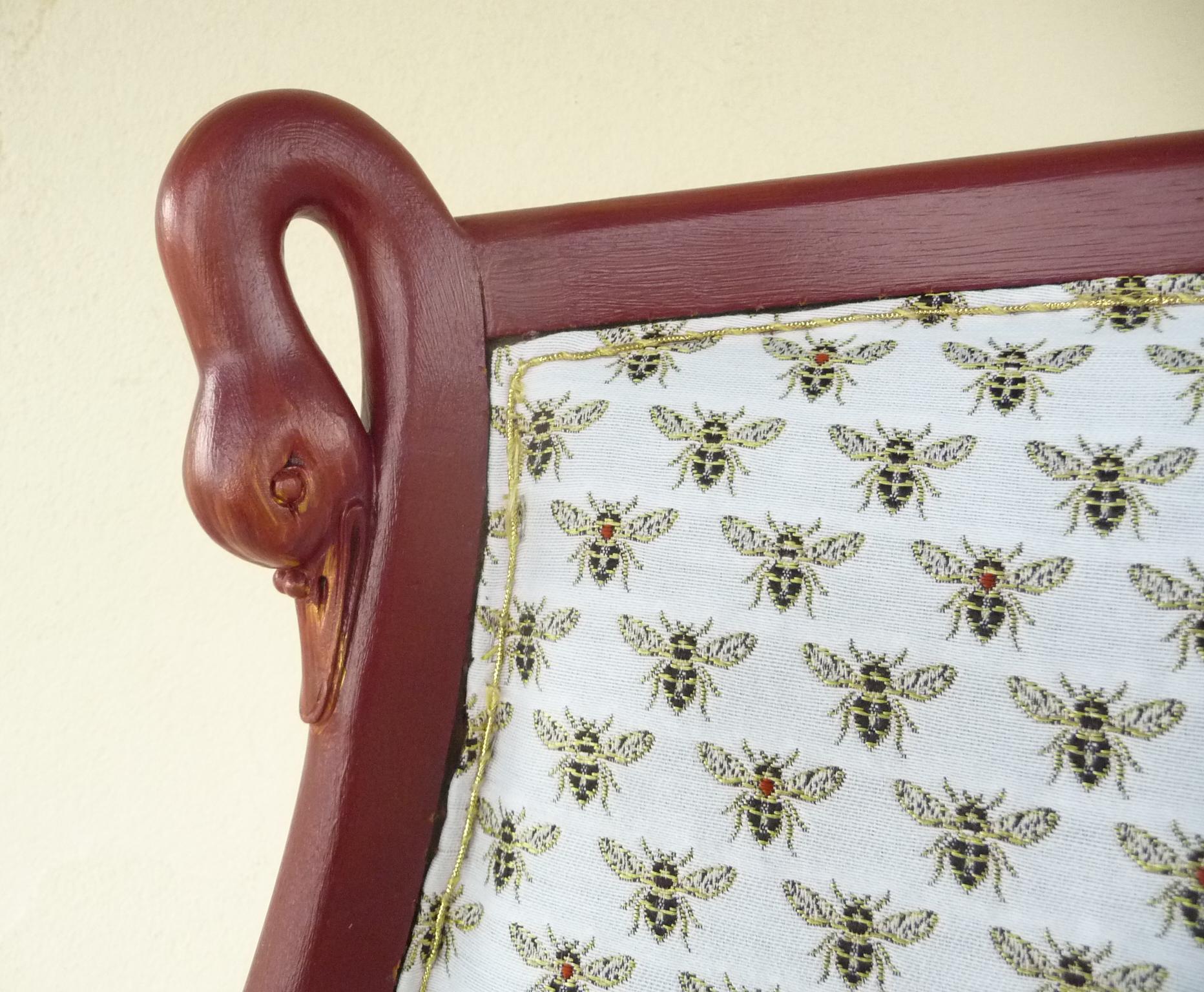 Children's armchair and pouf