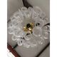 Murano Glass Virgola Chandelier in Venini Style, Multicolor