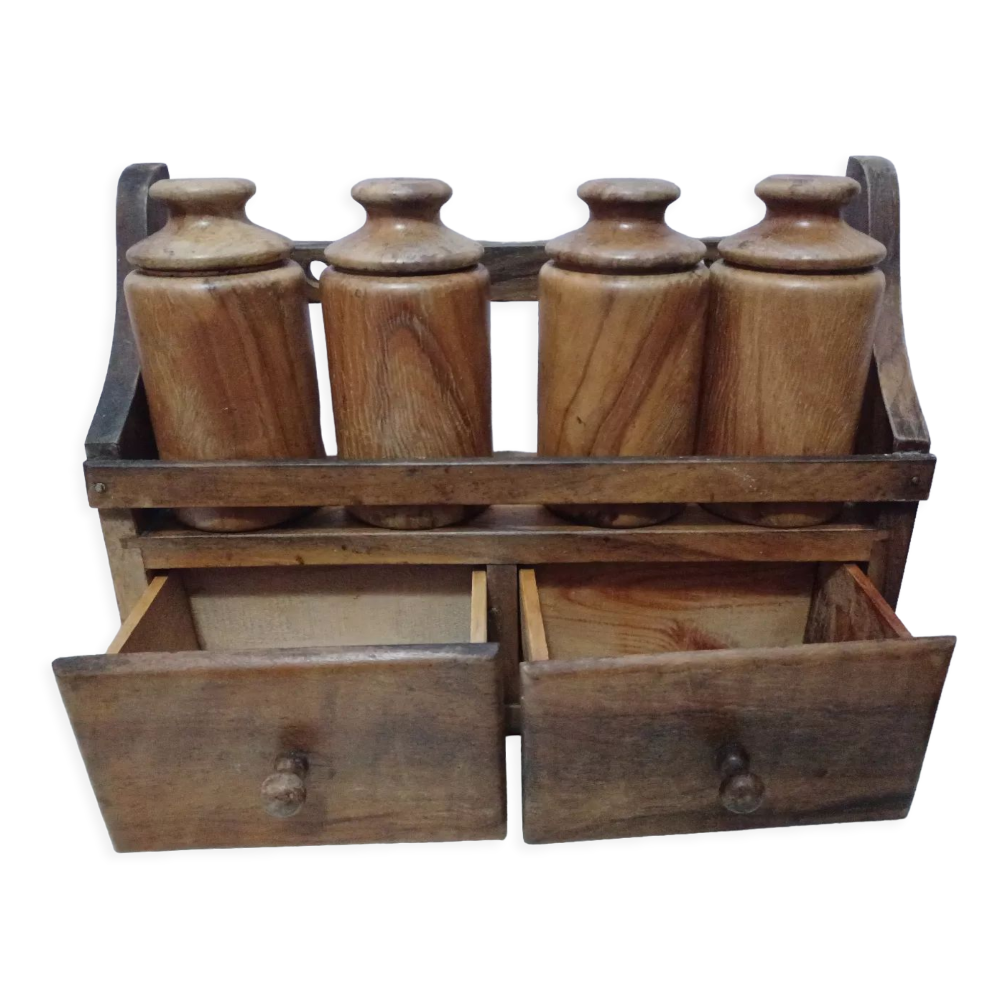 Wall spice pot holders