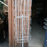 Card holder on wheels