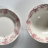 Two ceramic dishes from Longwy