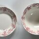 Deux plats en céramique de Longwy