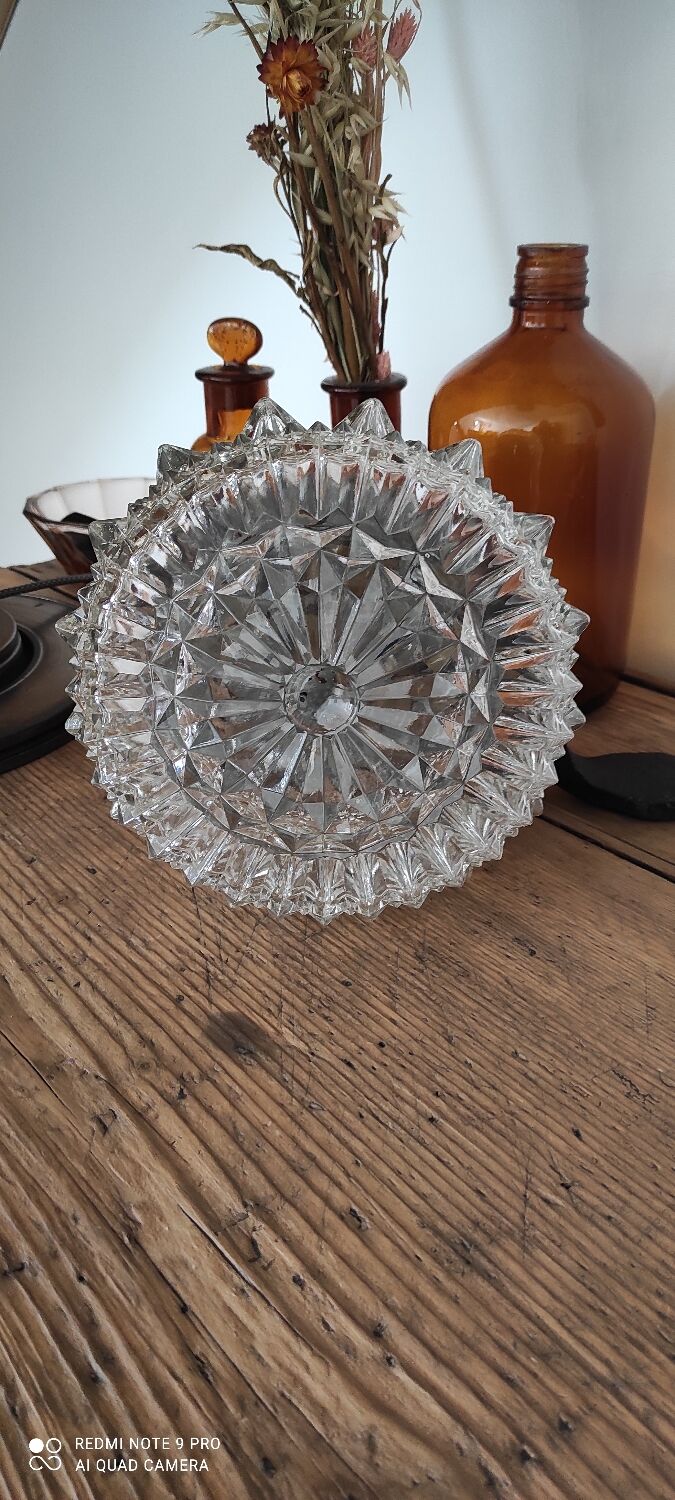 Vintage Glass Ceiling Light