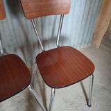 Lot de 4 chaises en formica