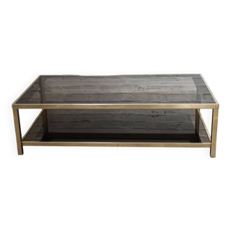 Table basse Belgo Chrom dorée 23K