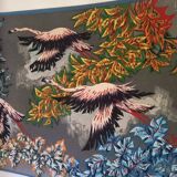 Tapestry: The Pink Flamingos by Robert Debieve
