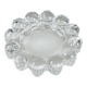 Glass candle holder, Danish design, 1970s, made in