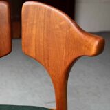 Set of 4 dining chairs by Schou Andersen