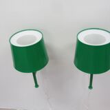 Pair of Scandinavian Luxus wall lamps by Uno and Östen Kristiansson