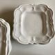 Set 6 plates in glazed earth with Moustiers godrons 1970