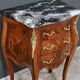 Petit meuble de salon en marqueterie, style Louis XV – Milieu XXe